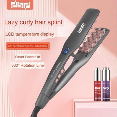 Бытовая шина Curl, прямой ЖК-дисплей двойного назначения, жидкокристаллический дисплей, регулируемая температура, интеллектуальный выпрямитель для волос с отключением питания, бигуди