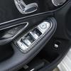 Для Mercedes Benz C GLC Class W205 X253 из настоящего углеродного волокна, аксессуары для интерьера автомобиля, украшение с центральным управлением