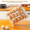 3-слойный складной держатель для яиц для холодильника, контейнер для хранения яиц для боковой двери холодильника, контейнер для яиц большой емкости