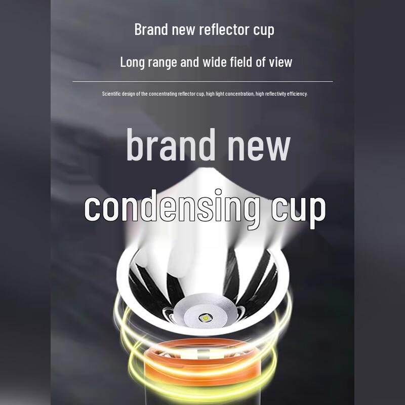 Black Scorpion KM-8910 Rechargeable LED Flashlight