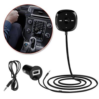 Bluetooth FM-передатчик Беспроводной автомобильный приемник AUX Комплект MP3-аудиоплеер Громкая связь Адаптер-динамик