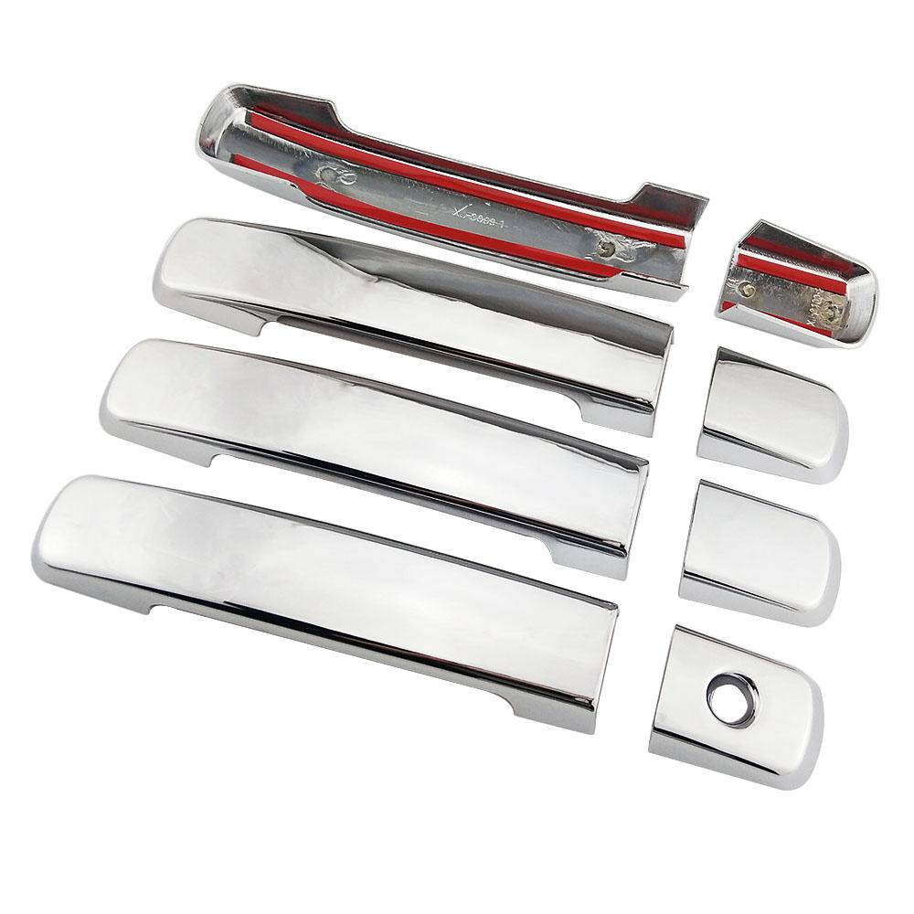 Хромированная крышка ручки боковой двери для Nissan Qashqai J10 Altima Pathfinder R51 Navara D40 Sentra Maxima Quest