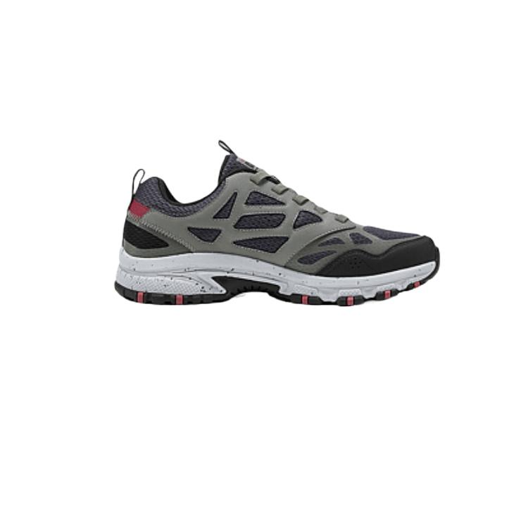 Skechers Уличные удобные универсальные низкие уличные функциональные ботинки Мужская обувь Серый 237384-CCRD