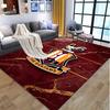 Bradford City AFC Pattern Rug, Indoor/Outdoor Mat, for Picnic, Gameroom, Bedroom, Office, Living Room, Home Decor Carpet, Birthday Gift