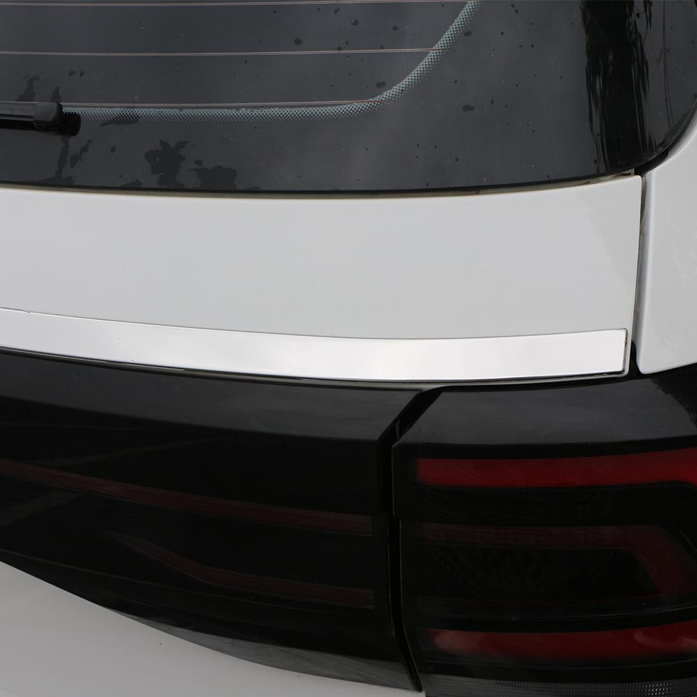 Для VW T-Cross T Cross 2019 - 2023 Задняя крышка багажника Накладка Крышка заднего фонаря Накладка на брови Лампа Отделка Аксессуары из нержавеющей стали