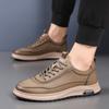 Модная Высококачественная Брендовая Мужская Спортивная Повседневная Обувь На Толстой Подошве Кожаные Оксфорды Модная Мужская Рабочая Повседневная Обувь