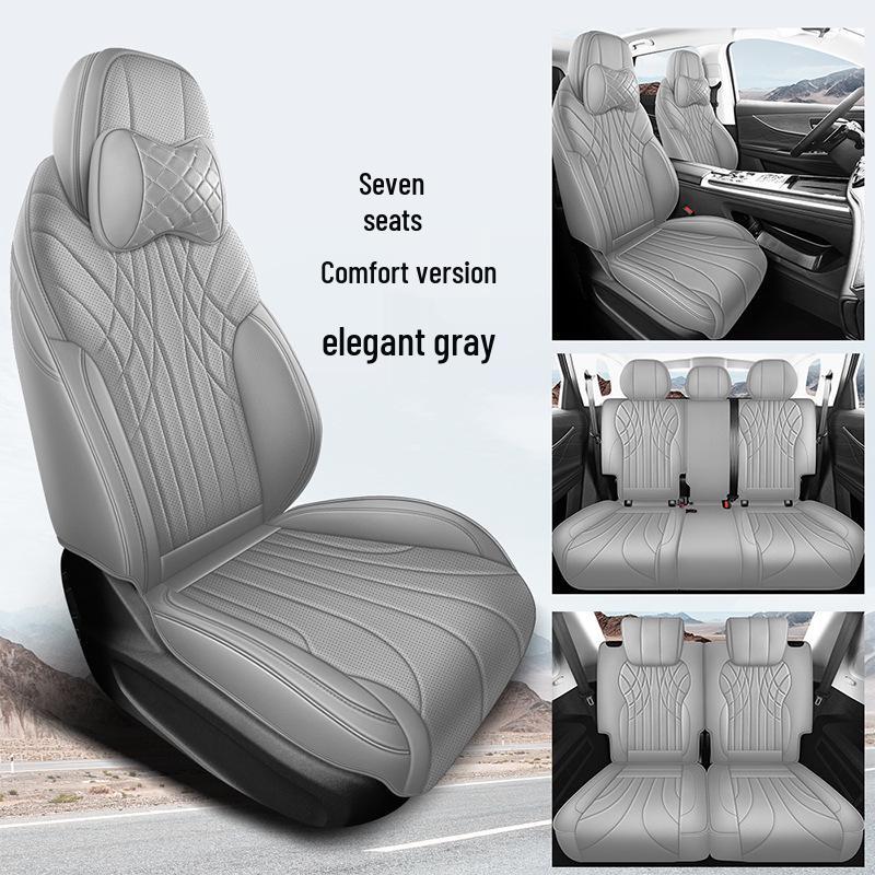 NNL Chery Tiggo 9 Custom Leather Car Seat Covers for 5 & 7-Seaters, Perforated and Sporty.