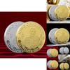 Памятная монета короля Карла III Современный минималистичный стиль Декор для дома и офиса