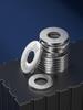 316L Stainless Steel Flat Washer, Enlarged & Thickened, Sizes M1.6 to M42, Series GB97