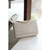 Women's Cream Envelope Box Shoulder Bag