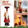 Resin Candlestick Ornaments Christmas Party Desktop Decorations Resin Crafts