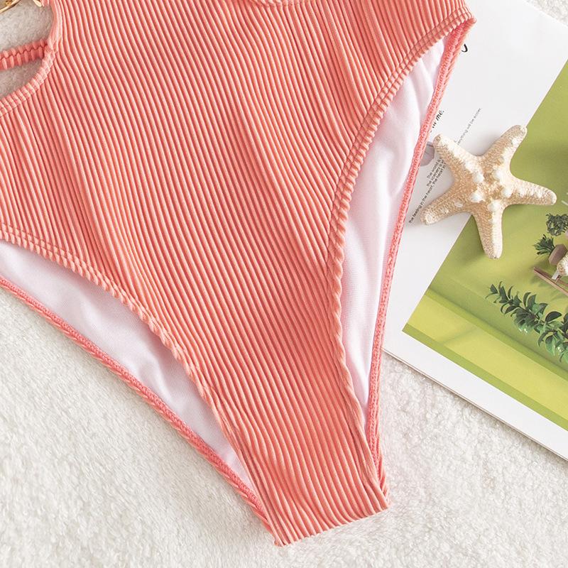 Женское бикини, сексуальный купальный костюм с высокой талией, пляжный купальник, женский летний купальник