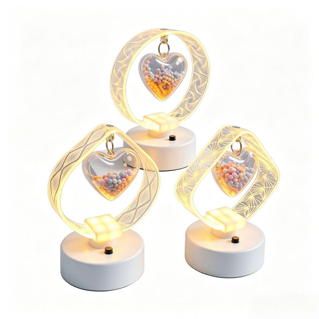 Acrylic night light party party creative atmosphere light mini night light birthday gift desktop ornament