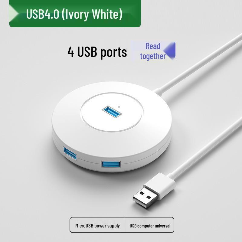 Многопортовый USB-хаб-удлинитель Type-C для ноутбука/настольного компьютера