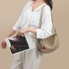 Bag Women'S Bag Leather Shoulder Messenger Bag Fashion Versatile Light Luxury Niche High-End Dumpling Bag