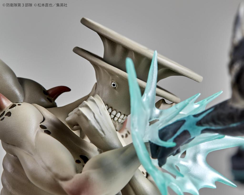 Kaiyodo Anime Kaiju 8 Kaiju 9 масштаб ПВХ окрашенная готовая фигурка "Kaiju No. 8" Нет. против. нет. 1/18