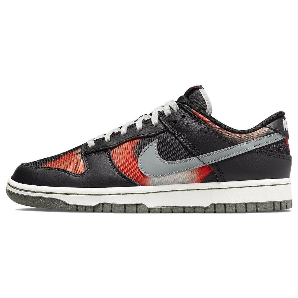 Nike Пакет Dunk Low Graffiti - Черные красные мужские кроссовки DM0108-001