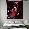 Kakegurui Wall Tapestry Aesthetic Wall Hanging Printed Fabric Blanket Decorative Tapestries for Bedroom Living Room Home Decor