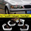 For BMW 3 Series E46 Sedan 1999-2005 316i 318i 330i 325i 318d 320d 335i M4 Style Multi Color RGB LED Angel Eyes Kit Rings