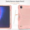 For iPad Pro 13 (2025)/13 (2024) Case Silicone + PC Tablet Cover with Pen Holder