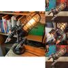 Steampunk Rocket Lamp Elegant Night Light Home Decor Gift Stylish Punk Style