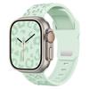 Pale Mint Magnetic Woven Silicone Band for Apple Watch Series 1-10