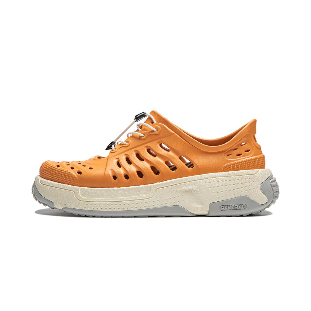 Li Ning Pangu Trek Trendy Comfortable Creek Shoes Unisex Shoes Golden-Orange AZSU017-10