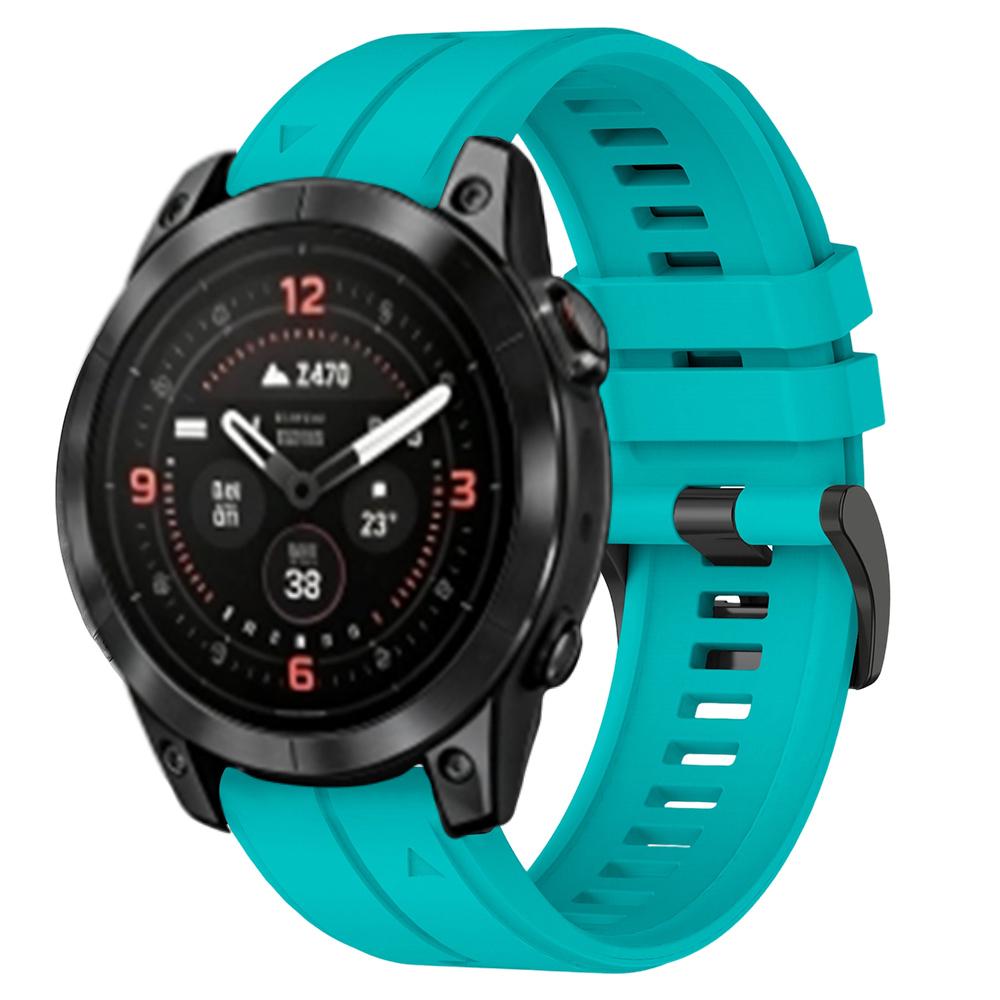 Спортивный ремешок для наручных часов Garmin Epix Pro 42/47/51 мм, водонепроницаемый, силиконовый, QuickFit для 20/22/26 мм Quick Fit