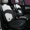 2024 Cartoon Panda Car Seat Cushion Full Set Fashion Breathable Car Seat Cushion Cover Anti Slip Panda Interior Accessories