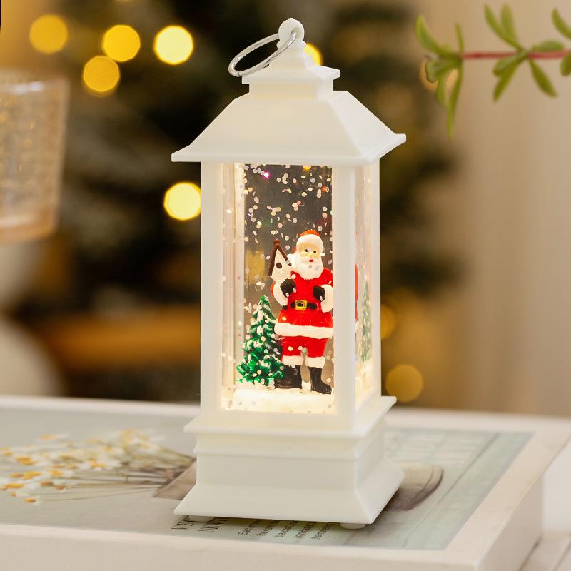 Christmas Decorations Atmosphere Setting Props Water-filled Interior Scenes Night Lights Table Ornaments Children