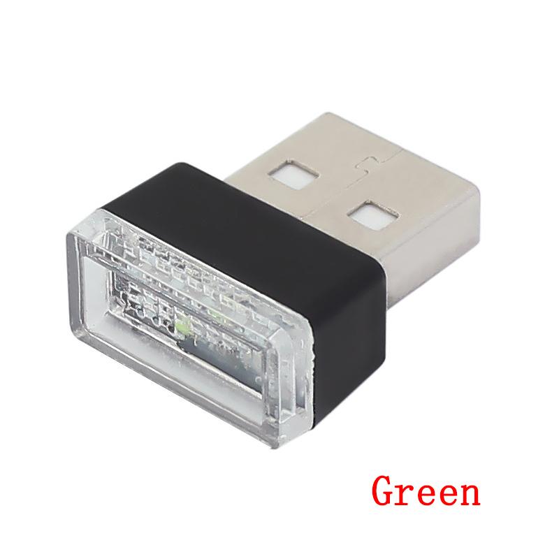 Миниатюрные атмосферные светодиодные лампы для салона автомобиля USB LED Автомобильные огни Светодиодная подсветка для декора салона ПК Подключай и играй Декоративная лампа Освещение потолочных светильников 6