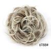 Messy Bun Hair Piece Wavy Synthetic Chignon Scrunchies forElastic Ponytail Band Hair Extensions Thick Hairpieces for Women