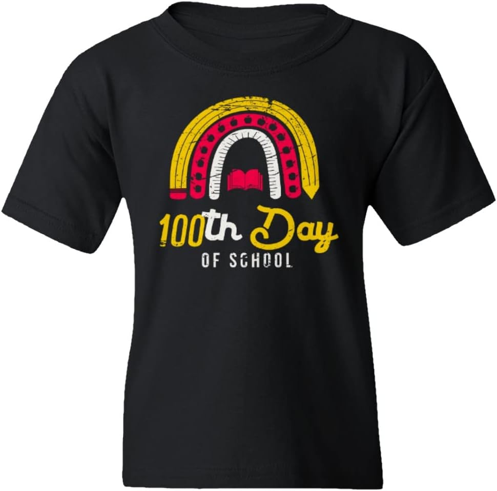100th Day of School Rainbow Book T-shirt