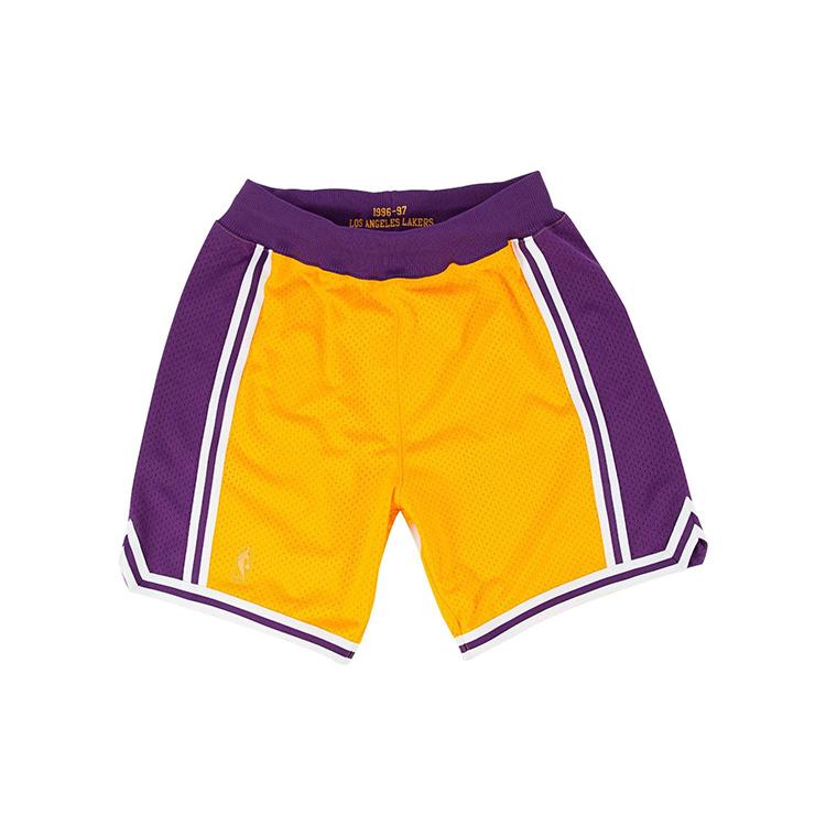 Mitchell Ness Basketball Shorts Unisex Moderate Other 369P-329-96LAL