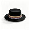 Hot-selling woolen top hat ethnic style webbing big-brimmed top hat for men and women in spring and autumn
