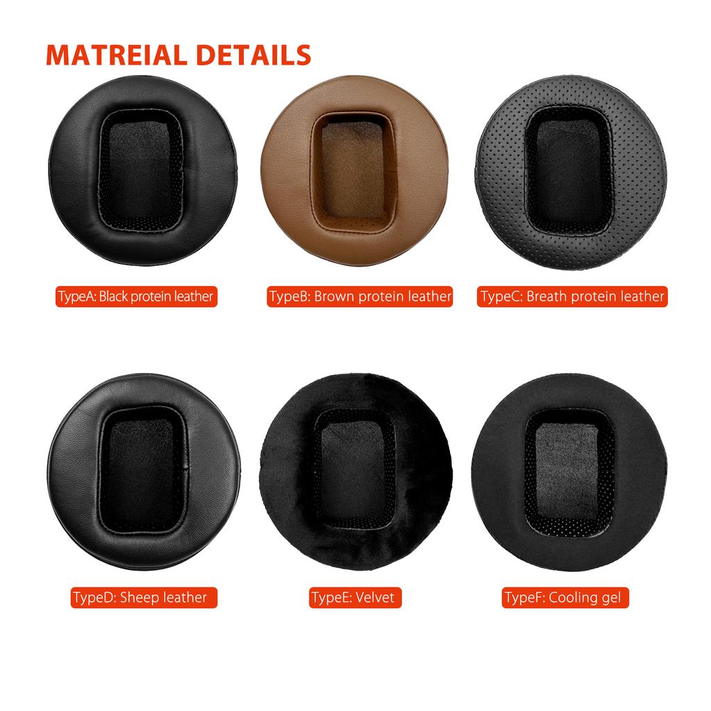 Сменные амбушюры NullMini для наушников Aune AR5000, подушечки для ушей, охлаждающий гелевый чехол для наушников