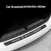 YAQG2 For Alfa Romeo STELVIO Giulia 159 Giulietta 147 Mito 156 MTO Sportiva Car Sill pedal Rear Bumper Protection Stickers Accessories