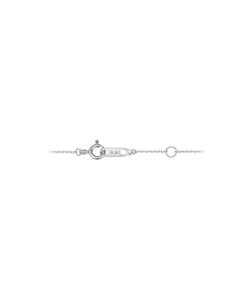Didier Dubot Miss Doo Lab Diamond Silver Necklace Jdrnt6S65Hc