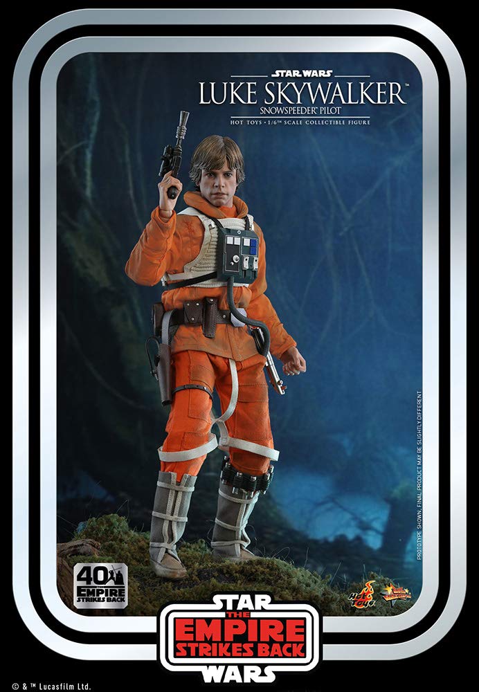 Movie Masterpiece Star Wars Episode Empire Strikes Back Luke Skywalker Pilot Anniversary Scale Figure V/The (Snowspeeder Version) [40th Edition] 1/6