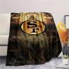 San Francisco 49ers2 Flannel Blanket, High quality Comfortable for All Seasons, Home Decor, Warmth and Comfort