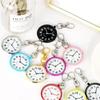 Pocket Watches Fashion Nurse Watch Keychain Mini Time Reminder Portable Items for Women Men Trendy Electronic Clock Key Chain