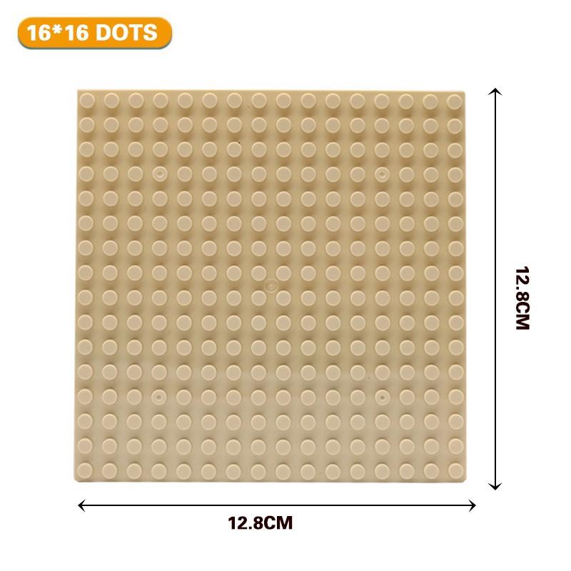 16 X 16 DOT BASE PLATE BUILDING BLOCKS Small Size Baseplate DIY Building Blocks Toy