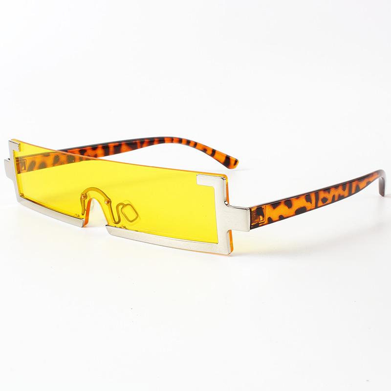 New Borderless Bounding Square Sunglasses Women Design Brand Sun Glasses Half Frame Fashion Eyewear UV400 Oculos De Sol