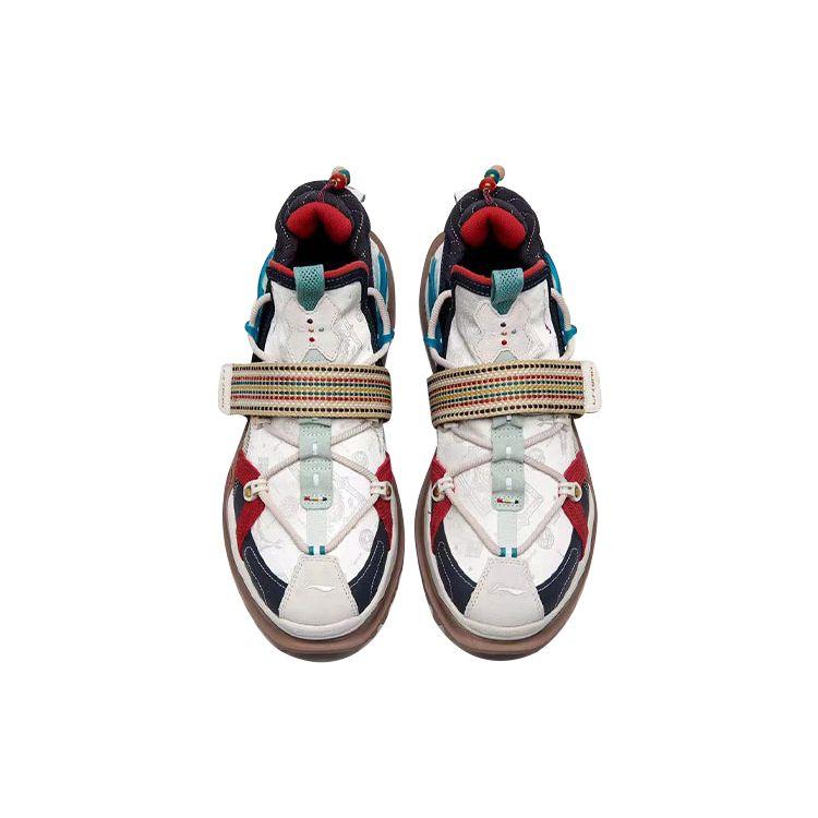 Li Ning Pangu Год Быка Праздник лодок-драконов Ограниченная серия Five Gods Нескользящая износостойкая амортизирующая низкая спортивная повседневная обувь AGCR367-1