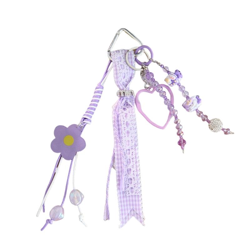 Trendy Baseball Keychain Couple Set Stylish Braided Keyring For Purse Decoration Unisex Everyday Carry Pendant