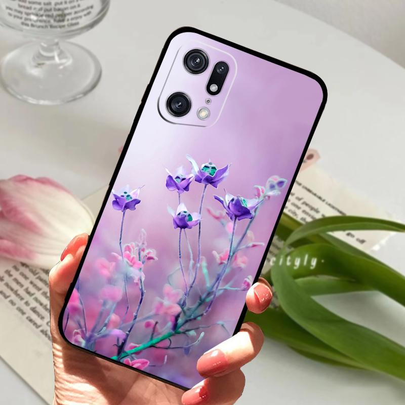 For Oppo Find X5 Pro Case FindX5 Lite New Cool Fashion Soft Silicone TPU Phone Cover For OPPO Find X5 5G Protector Bumper Coque