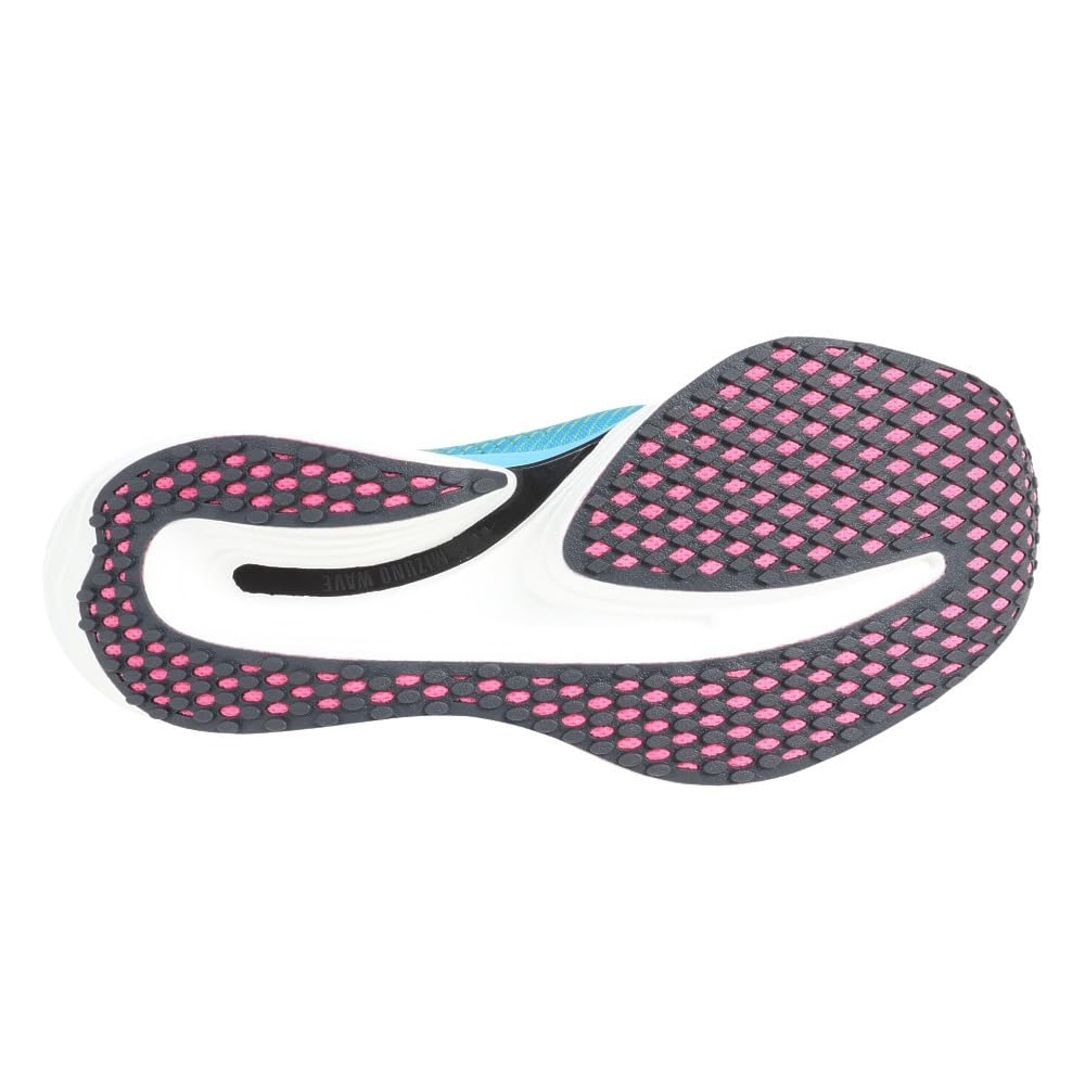 Беговые кроссовки Wave Rebellion PRO Желтый x Черный x Синий см 2E [Mizuno] (Асимметричный) 27,0