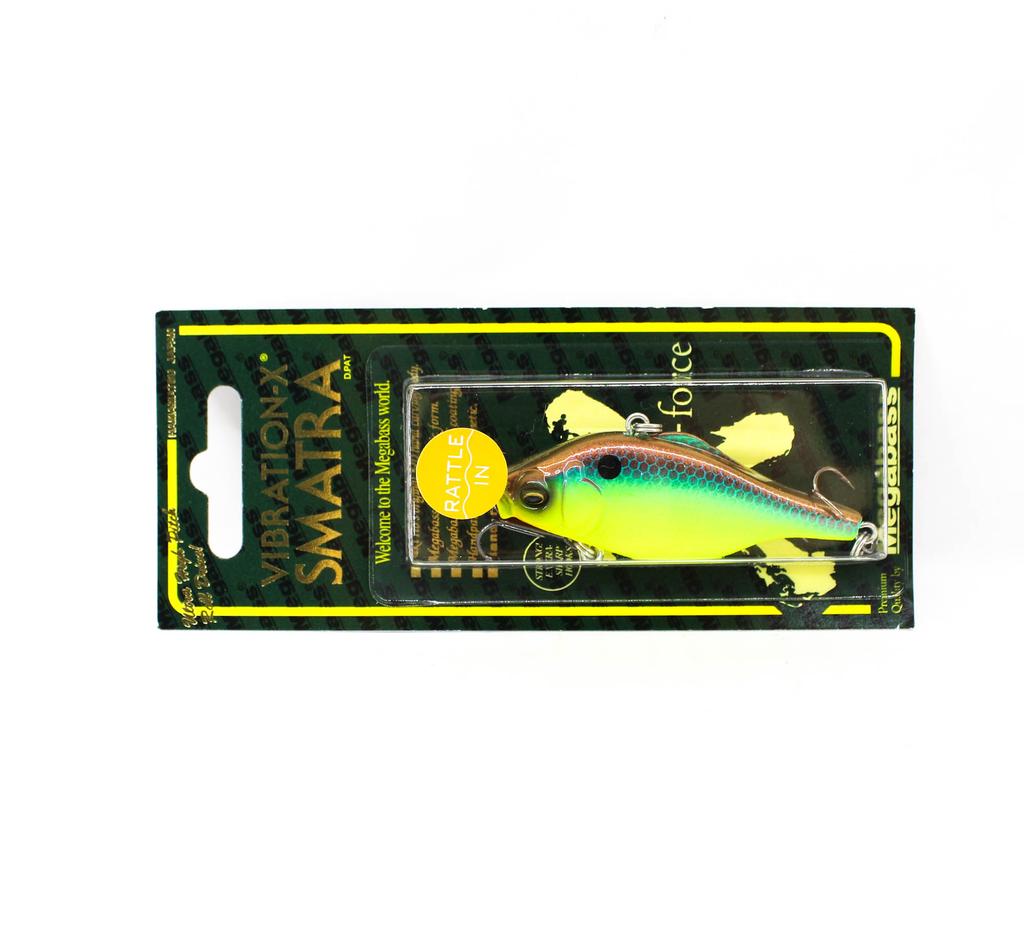 Megabass Vibration-X Smatra Rattle 64,5 мм 1/2 унции Тонущая приманка Stre (1552 г.)