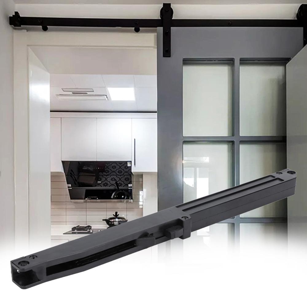 Black Sliding Barn Door Damper Adjustable Door Slide Damper Smooth Barn Door Buffer Drawer