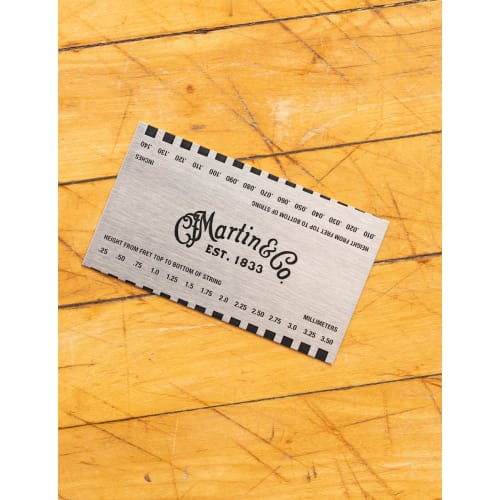 Martin Guitar String Action Gauge 18TOOL27 | Compatible with Both Inch and Metric Guitars | Perfect for Setting Any Stringed Instrument
